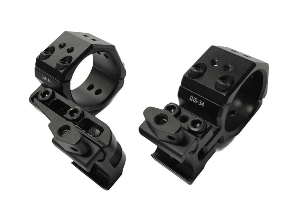 Eagle Vision Backward Infinity Adjustable Scope Mounts INS 34 Weaver Picatinny