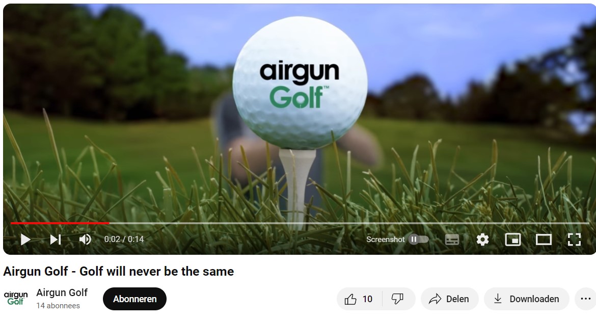 Video Pulverizing Golf Ball Targets Air Venturi 3-Pack