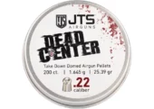 JTS .22 Dead Center Airgun Pellets 25.39 Gr 200 pc