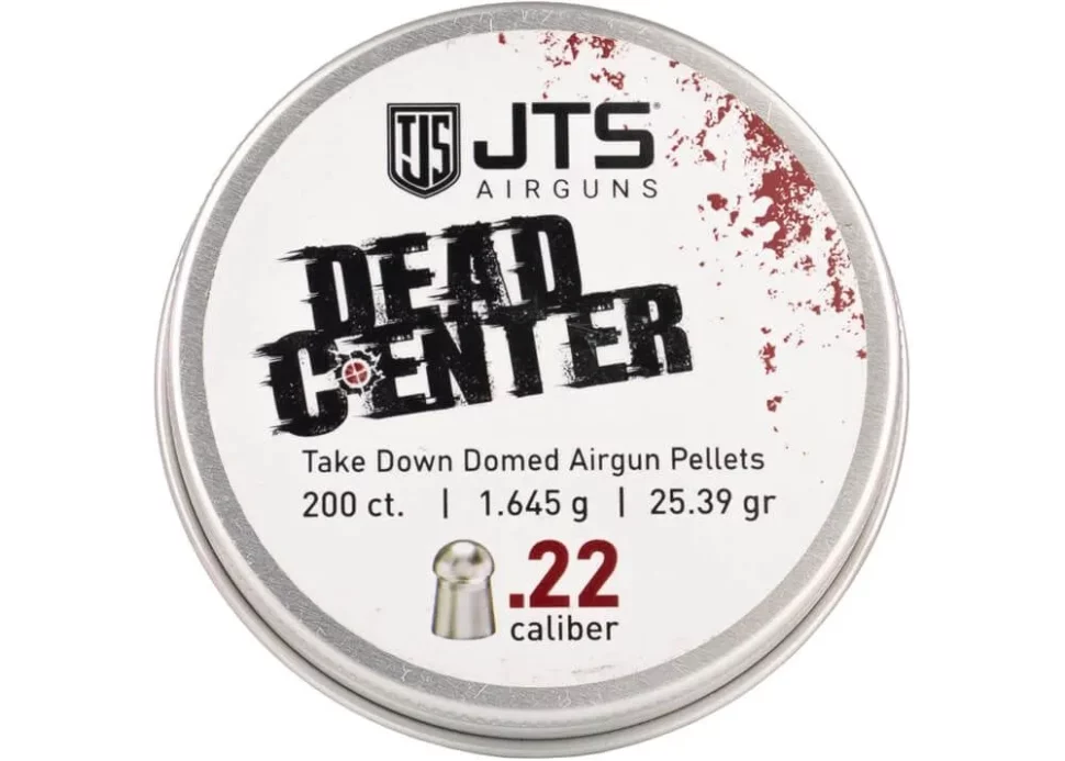 JTS .22 Dead Center Airgun Pellets 25.39 Gr 200 pc