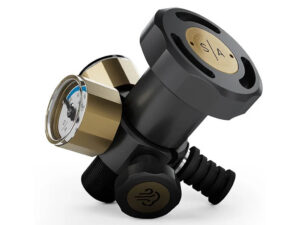 M18x1,5 Scuba Bottle Valve With Gauges And Bleed Screw SA ADJT SB