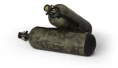 6.8 L HPA Tank Sleeve With Carrying Handle Green Camo