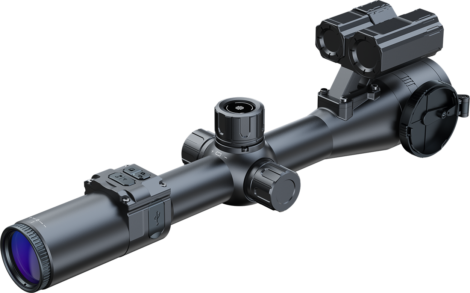 Pard Night Stalker 4K-50-LRF-IR940 Range Finder, Ballistic Calculator, Day and Night Rifle Scope