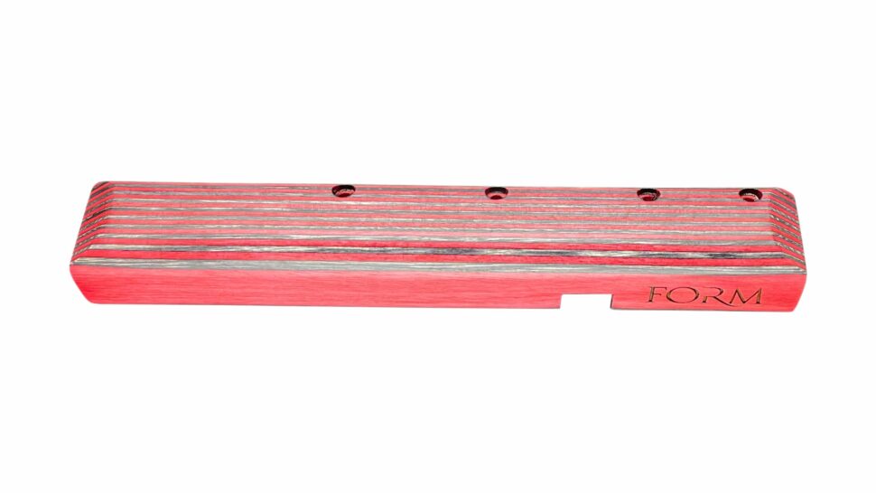 FX Impact Laminated Cheek Piece Red and Black By Form Rifle Stocks