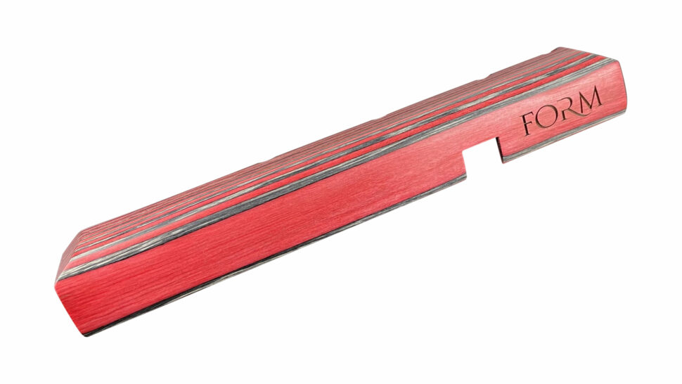FX Impact Laminated Cheek Piece Red and Black By Form Rifle Stocks