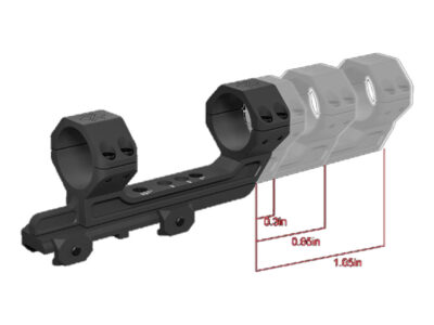 Vector Optics 30 mm 1-Piece Picatinny Scope Mounts XASR-3037