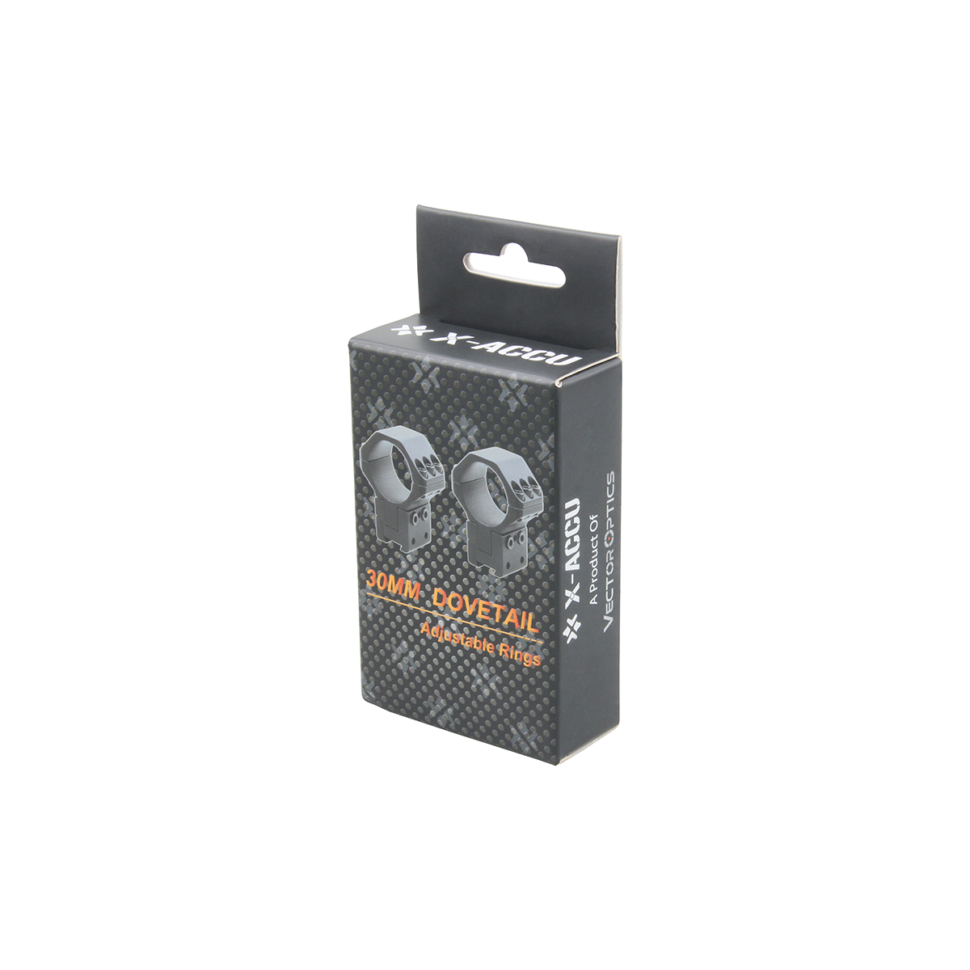 Vector Optics X-Accu 34 mm. Adjustable Elevation Picatinny Mounts (XASR-3050)