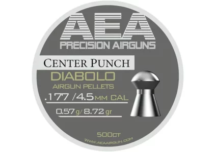 AEA .177 Center Punch Airgun Pellets 8.72 Gr 500pc