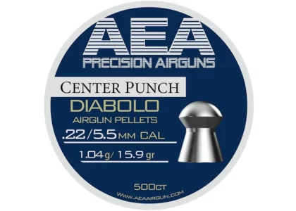 AEA .22 Center Punch Airgun Pellets 15.9 gr 500pc
