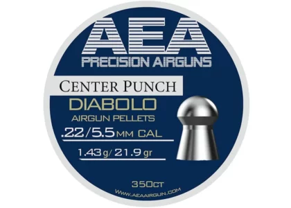 AEA .22 Center Punch Airgun Pellets 21.9 grain 350pc