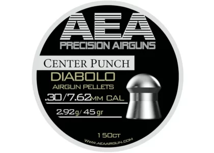 AEA .30 Center Punch Airgun Pellets 45 grain 150 pc.