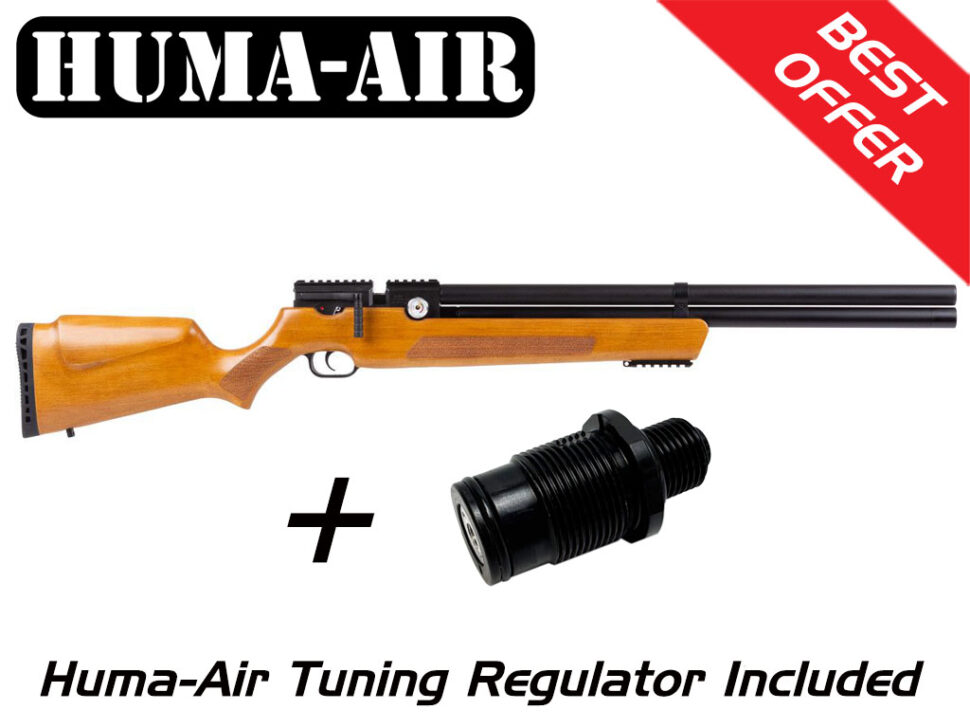 Air Venturi Avenger Wood + Huma-Air Tuning Regulator Set