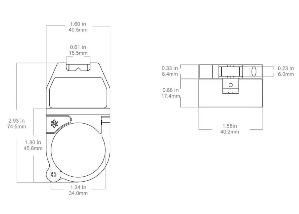 Vector Optics Turret Mark Reader With Bubble Level (SCTR-01 SCTR-02)