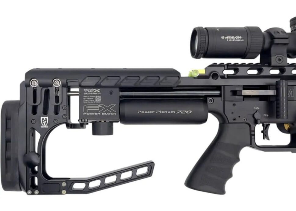 FX Impact Buttstock With Bagrider RFB Precision Saber Tactical ST0092