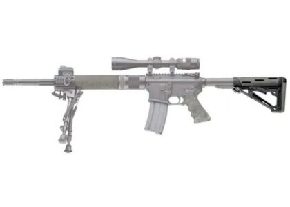 Stock Hogue AR15 OMCB Mil-Spec with grip Ghilly Green