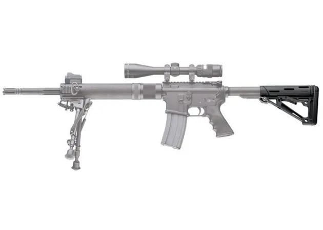 Stock Hogue AR15 OMC Mil-Spec Black