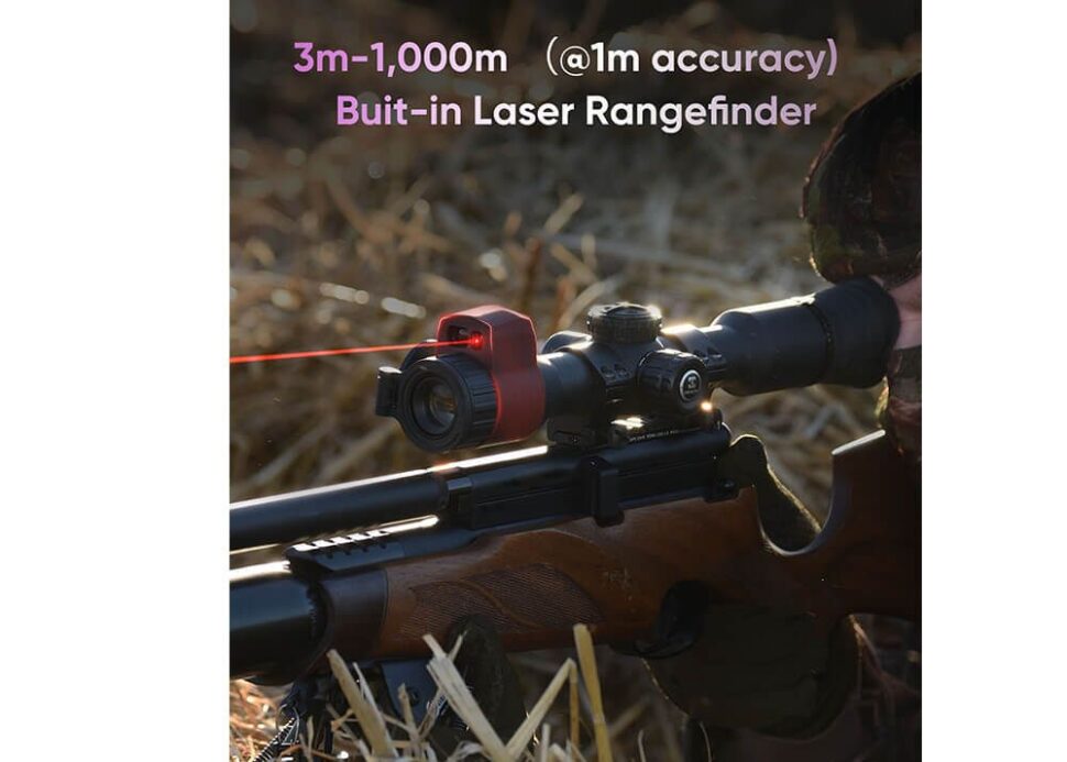 HikMicro Alpex 4K Lite A40EL LRF Night Vision Rifle Scope