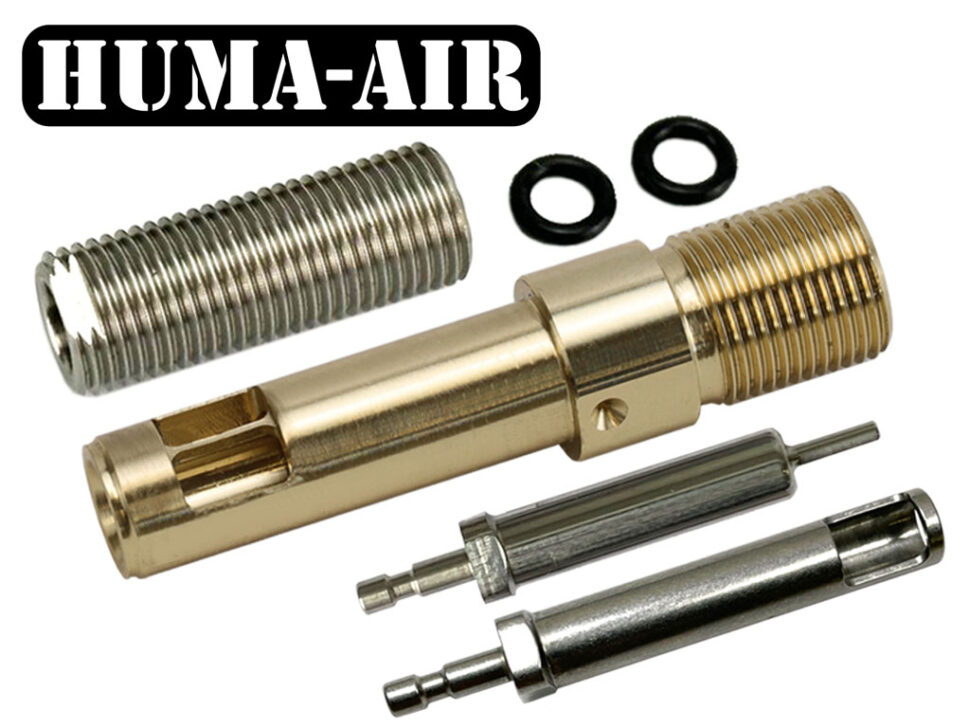 FX DRS Caliber Exchange Set with V2 Dual Hole Transfer Port and High Flow Pin- or Pellet Probe