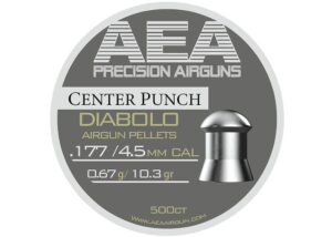 AEA .177 Center Punch Airgun Pellets 10.03 Gr 500pc