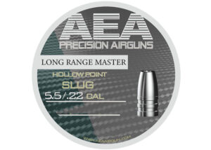 AEA Long Range Master Airgun Slugs Cal. 22 HP 25.4 grain 250pc.