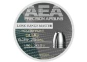 AEA Long Range Master Airgun Slugs Cal. 25 HP 30.2 grain 250pc.