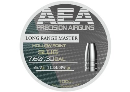 AEA Airgun Slugs Cal. 30 HP 103.39 Grain Long Range Master 100 pc.