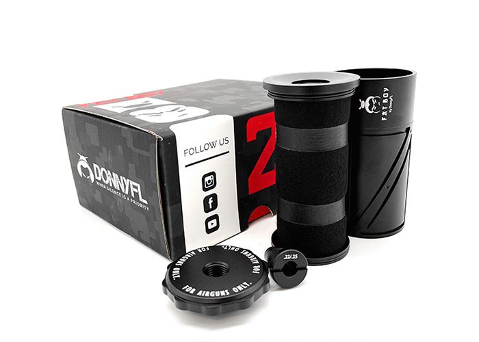 DonnyFL Fatboy Airgun Moderator 1/2 UNF