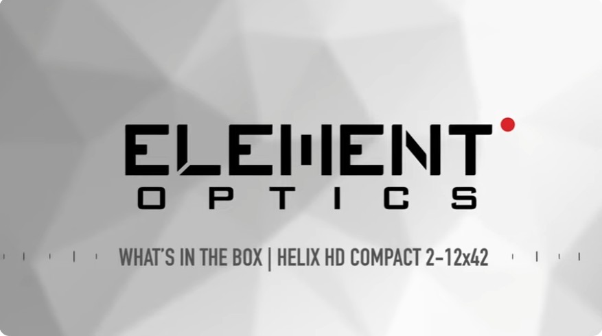 Video Element Optics Helix HD Compact 2-12×42 Rifle Scope