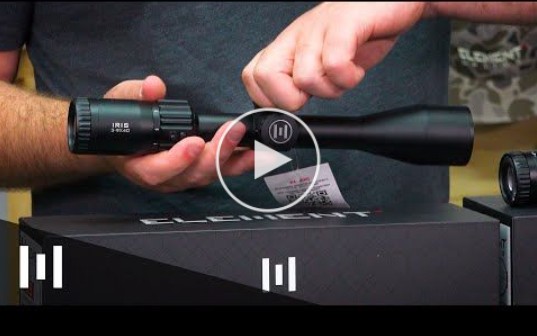Video Element Optics Iris 3-9×40 Rifle Scope