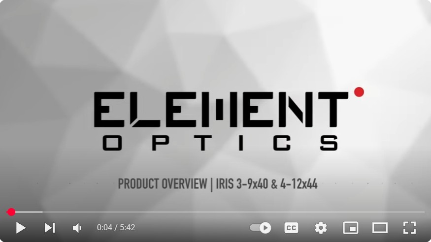 Video Element Optics Iris 4-12×44 Rifle Scope